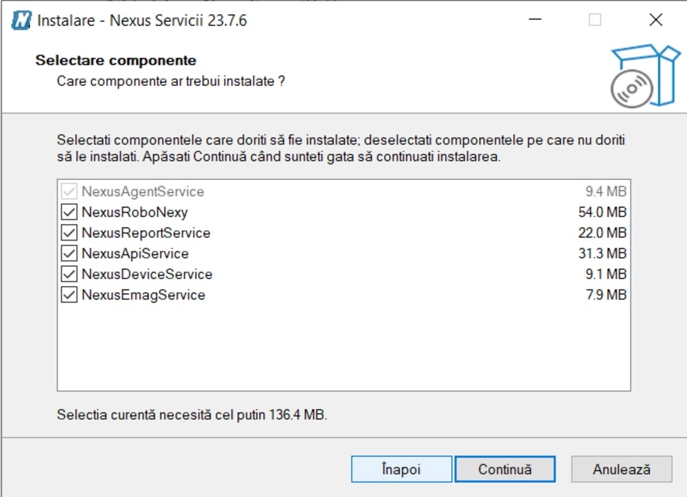 Prezentare și instalare Nexus Servicii